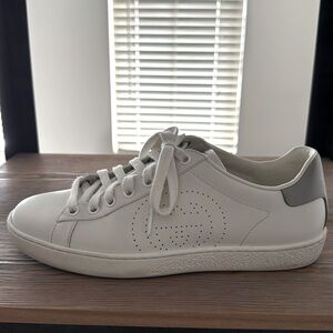 Gucci White/Gr Sky Sneakers